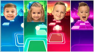 Vlad Niki Diana And Roma | Tiles Hop screenshot 5