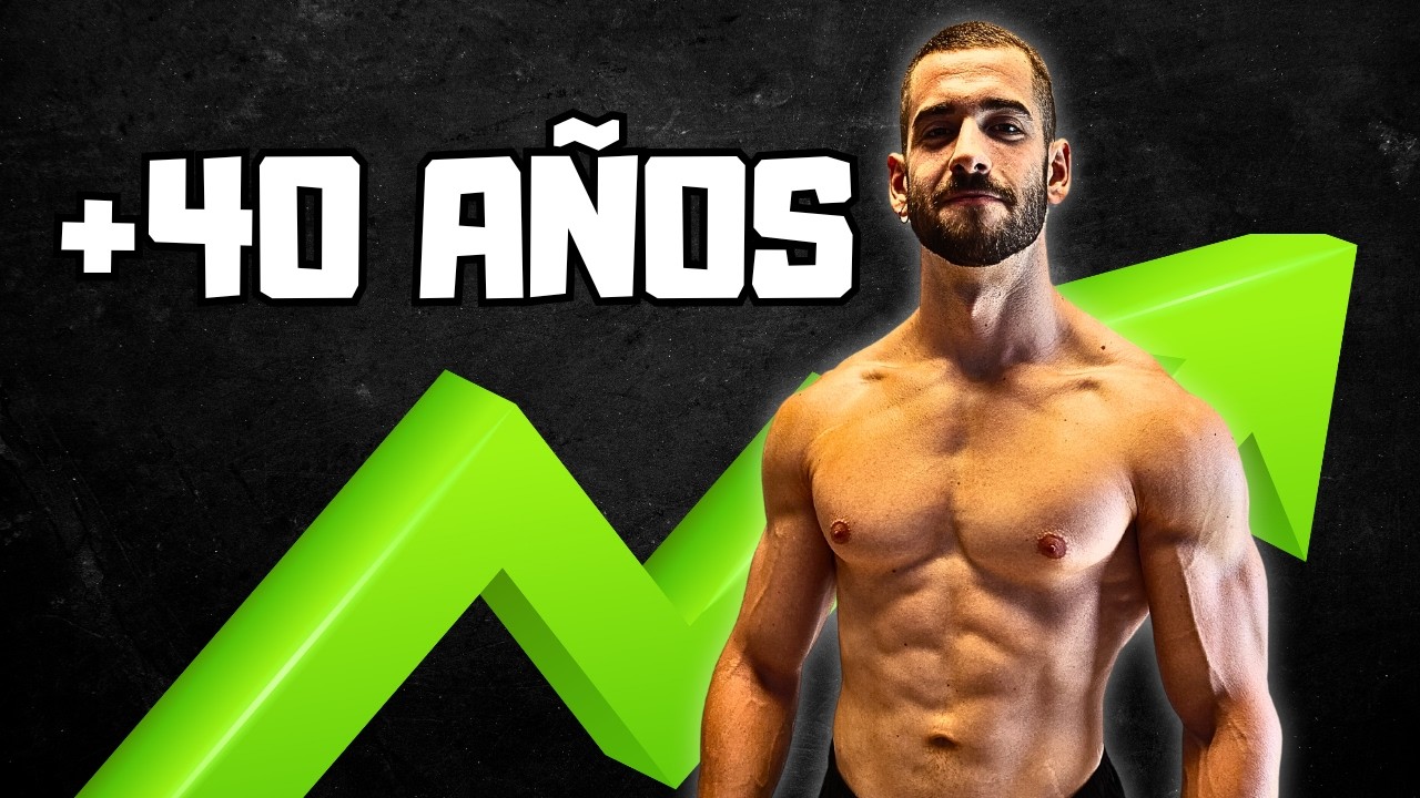 Cómo AUMENTAR la TESTOSTERONA después de los 40 AÑOS