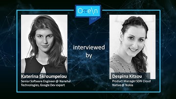 Interview Katerina Skroumpelou,  speaker of Oπe\n conf 2021 - December edition