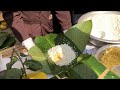 Amazing banana leaf cake wrapping skill - Vietnam Street Food Capture