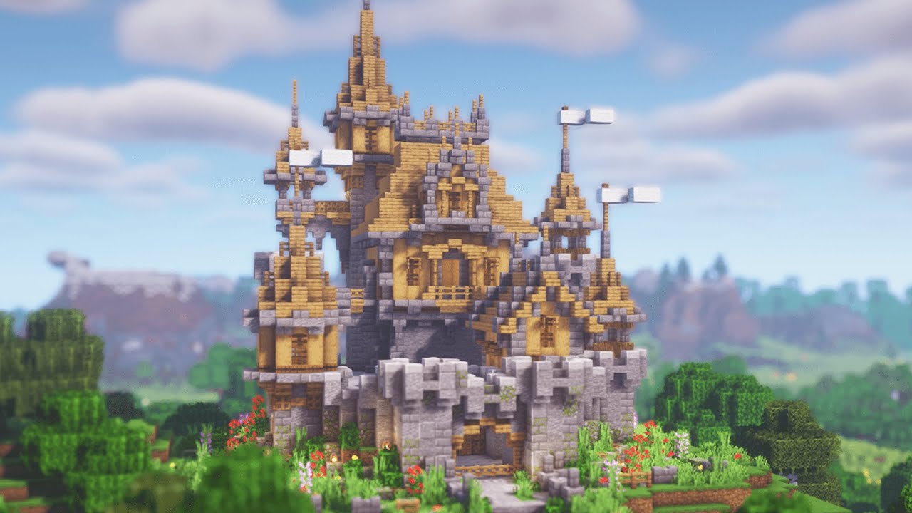 Minecraft Castle House Tutorial 