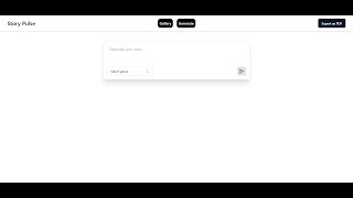 Story Pulse | Gemini API Developer Competition Submission