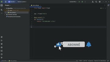 Créer un mini site web avec Python®