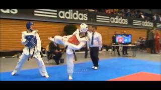 Taekwondo - German Open 2012 Head kicks