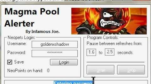 Magma Pool Alerter - Hiddenbelow