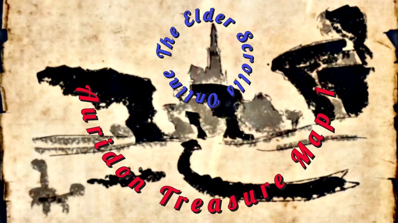 ESO Auridon Treasure Map 1 The Elder Scrolls Online Auridon Treasure