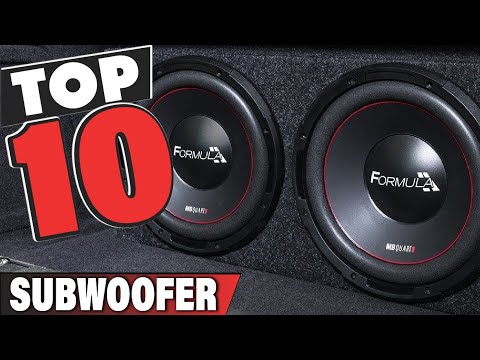 Best Subwoofer In 2023 - Top 10 Subwoofers Review