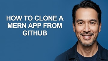 How to Clone a Mern App From Github - KevinHowTo