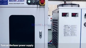 How to Install the Handheld Laser Welding Machine(4-Startup Sequence)