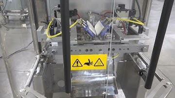 E303851 - Hayssen Sandiacre Novus380 Continuous Motion VFFS Machine With Zipper Applicator