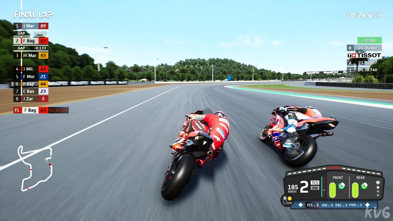 MotoGP 22 - Pertamina Mandalika Circuit (IndonesianGP) - Gameplay (PC UHD) 4K60FPS