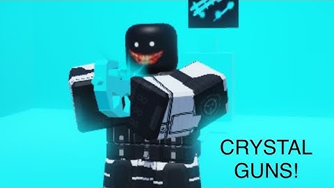 How to get the CRYSTAL GUNS IN ROBLOX SCP GAMES AND MONSTERS!