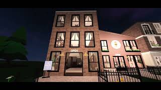 Bloxburg mini build: French Café, Library &amp; Ice Cream Shop - 312k ╰(*´︶`*)╯