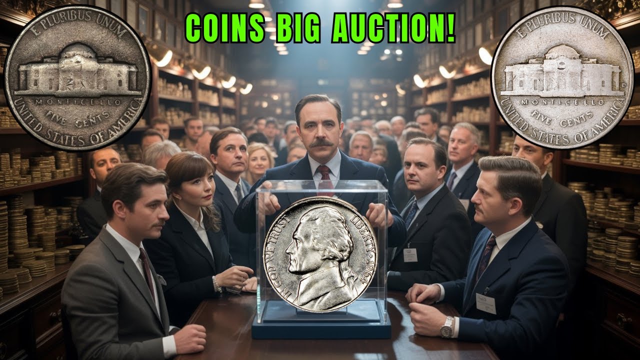 SUPER RARE MONTICELLO THOMAS JEFFERSON NICKELS THAT COULD MAKE YOU A MILLIONAIER!