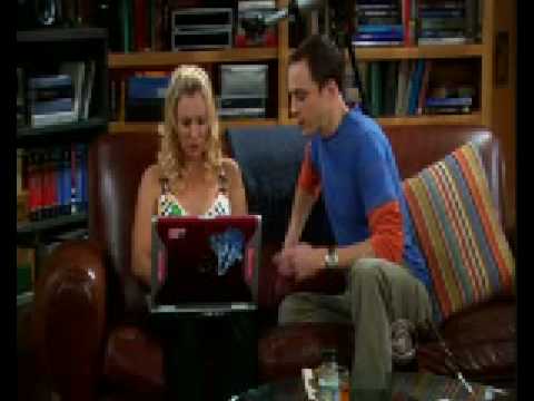 The Big Bang Theory - Penny plays Age of Conan (su...