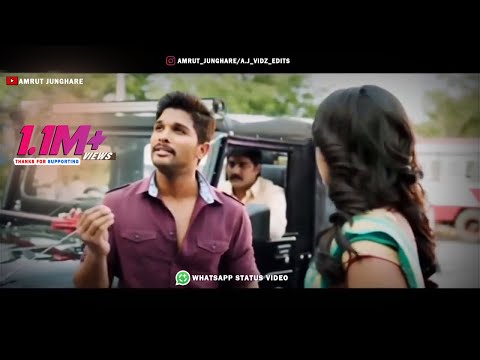 Whatsapp Status Video | Allu Arjun | Stylish Star | Dialogue |