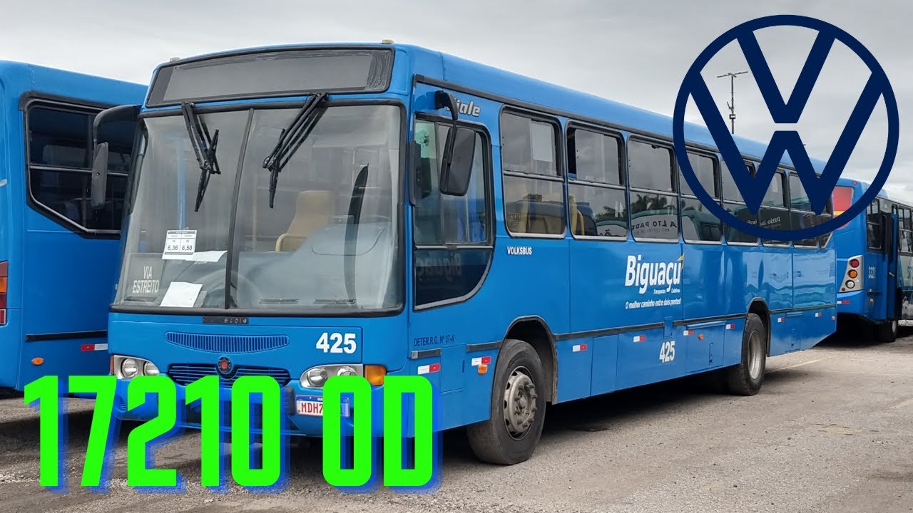 [ Engine Sound ] Volksbus 17.210 OD - Marcopolo Viale