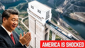 China Built a Ship Elevator to Cross Mountains