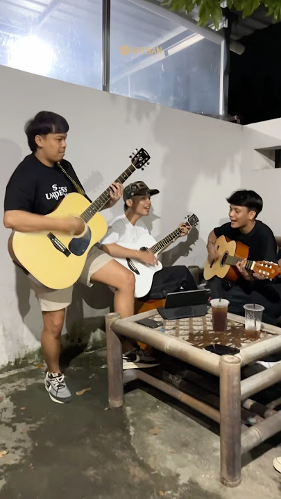 NINA by ARSTN, AIH, Rio Manik, Epin 🔥🫂🔥 #nongkrong #cover #artisan #feast #rock #fyp #nina