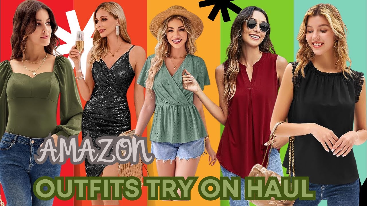 BEST AMAZON OUTFITS TRY ON HAUL +AMAZON FASHION HAUL YouTube