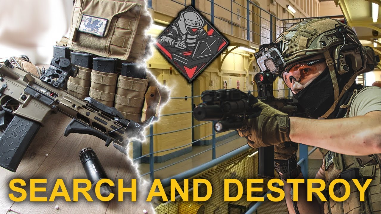 РЕАЛЬНАЯ ЖИЗНЬ: поиск и уничтожение (в заброшенной тюрьме) 