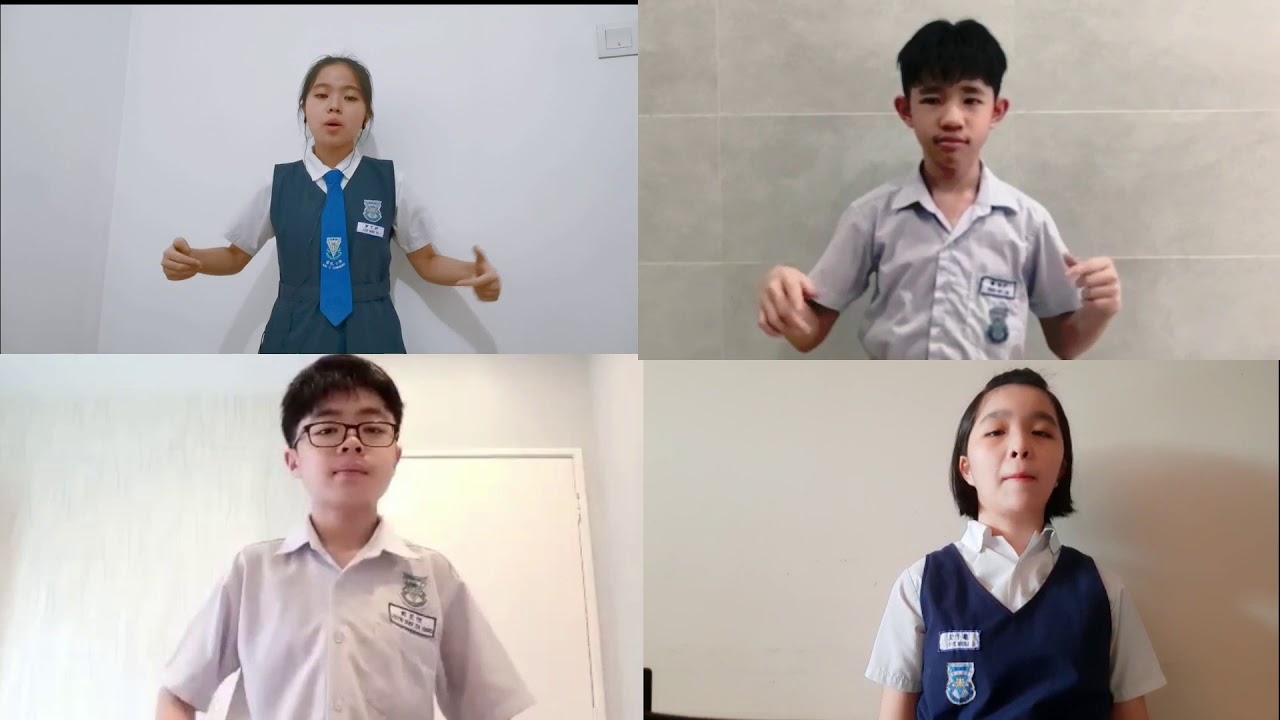 《手牵手》-   2020年尊孔华小6年级毕业歌（手语）