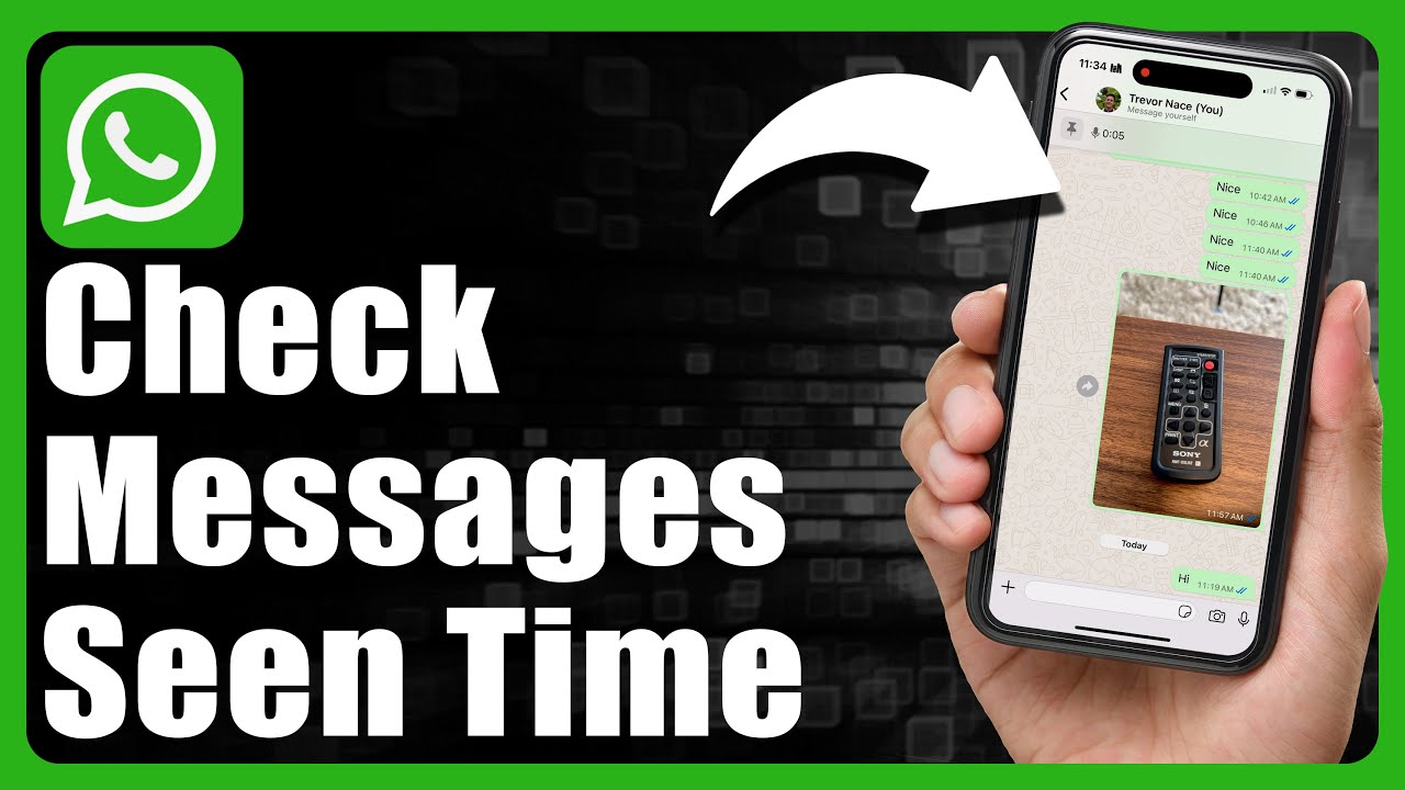 How To Check WhatsApp Message Seen Time