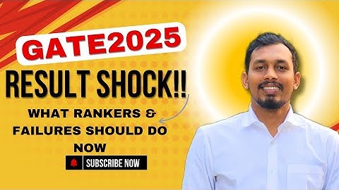 GATE 2025 Result Out !!What Should You Do Next? | GATE TALK | Vinod Sahu |