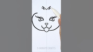 How to draw a cat in Illustrator 🐈