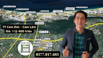 Lô đất 100m2 toạ lạc tại TT Cam Đức - Cam Lâm - Khánh Hoà  | BĐS Cam Lâm
