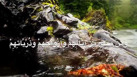 تلاوة طيبة من سورة غافر ، للقارئ : سلطان المرزوقي