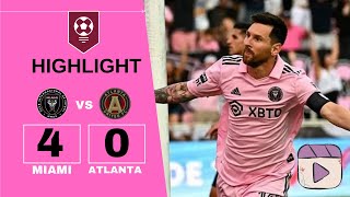 INTER MIAMI CF VS ATLANTA UNITED FC | HIGHLIGHTS | MESSI LM10 |July 25, 2023