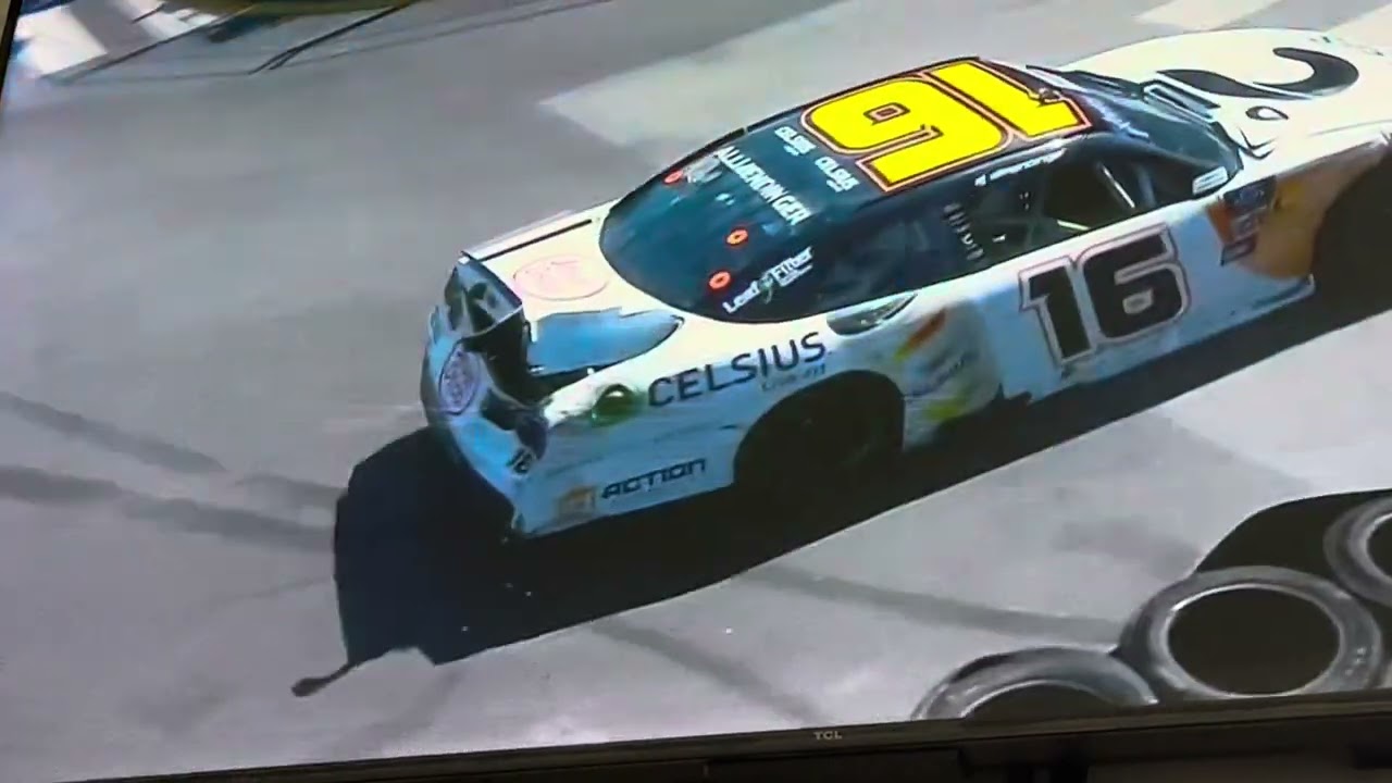 AJ Allmendinger Hits The Tire Barrier NASCAR Xfinity Series Chicago Street Race The Loop 110