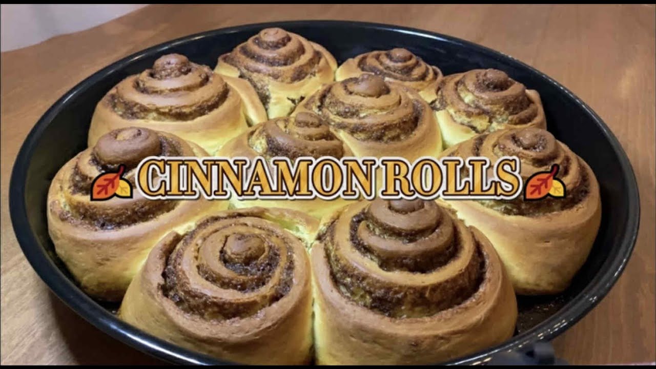 CINNAMON ROLLS🍂 Si të përgatisni recetën më të shijshme!