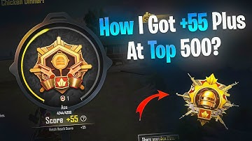 😱How I Go +55 Plus In A Single Match ? best Strategy For Conqueror Rank Push 😱