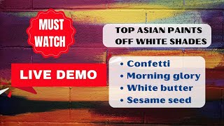 DEMO of popular OFF WHITE  shades ASIAN PAINTS screenshot 5