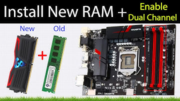 How to Configure and Enable RAM for Dual Channel Mode, Upgrade and Install RAM in a Desktop Computer