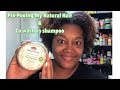 Pre-Pooing My Natural Hair and Co wash Vs Shampoo (the difference)| Naturally Lj