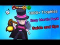 How to push Mortis to Rank 30 in solo showdown with tips . Easy 1000 trophy brawler guide 4/43