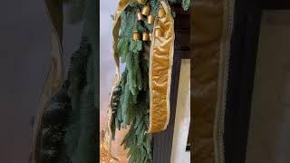 How To Decorate A Mantle With Live Garland