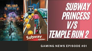Subway Princess Runner ‘vs’ Temple Run 2 - Games Comparison Video | Android Gameplay screenshot 5