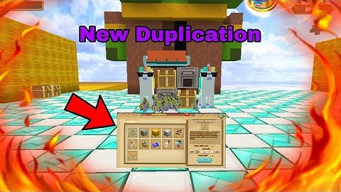 New Duplication Glitch 2.19.4 In Skyblock Blockman go adventure