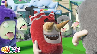 Zombie Ice Cream?! Bubble’s Crazy Experiment 🍦🧟 | Oddbods | Kids Tv Shows