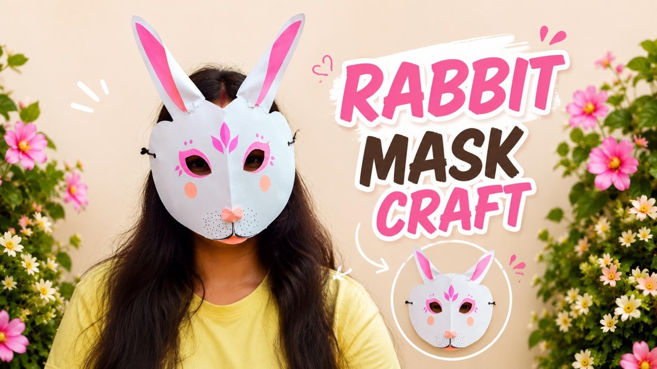 Diy Rabbit Mask Kit How To Make Rabbit Mask