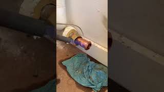 Corroded Copper Union Replacement