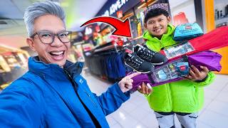 TRAKTIR LUCKY PERLENGKAPAN NAIK GUNUNG DI HARI ULANG TAHUNNYA!!