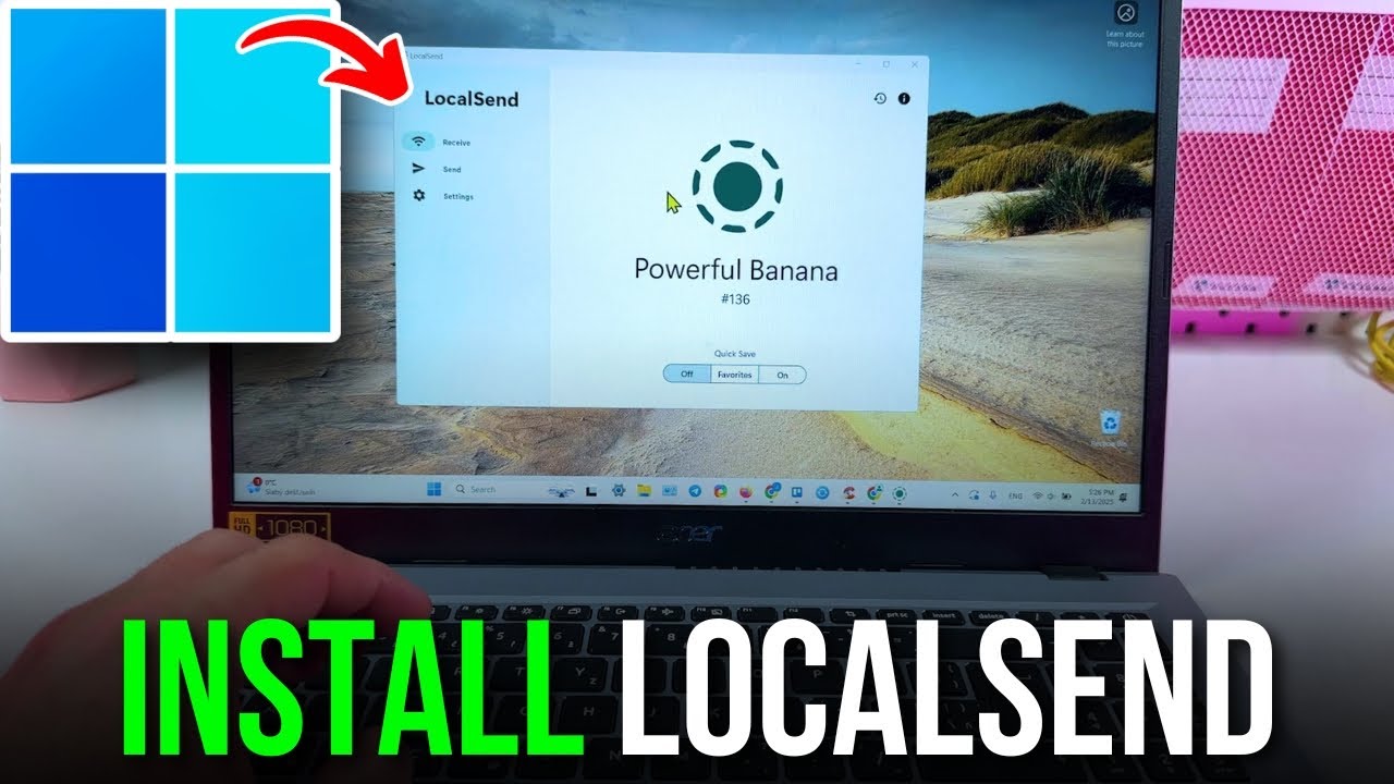 How to Install Localsend on Windows 11 for File Sharing Across Devices ...