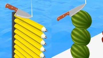 Flappy Slice! Very Satisfying And Relaxing ASMR Slicing Game