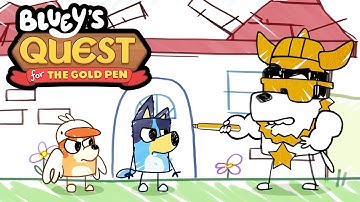 BLUEYS QUEST FOR THE GOLD PEN Gameplay Walkthrough Part 1(iOS Android)