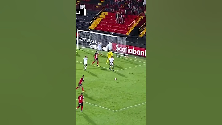 Aaron Suárez selló el paso de Alajuelense ⚫🔴 a semifinales #SCL22